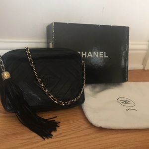 CHANEL Vintage Camera Bag 100% Authentic